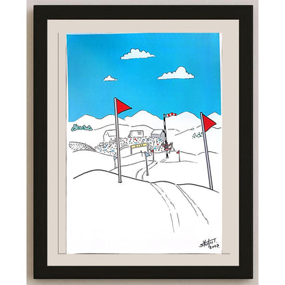 Josip Kovacevic 29x21cm Orijinal Karikatür BOD04010