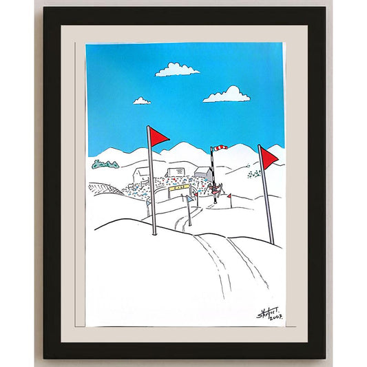 Josip Kovacevic 29x21cm Orijinal Karikatür BOD04010
