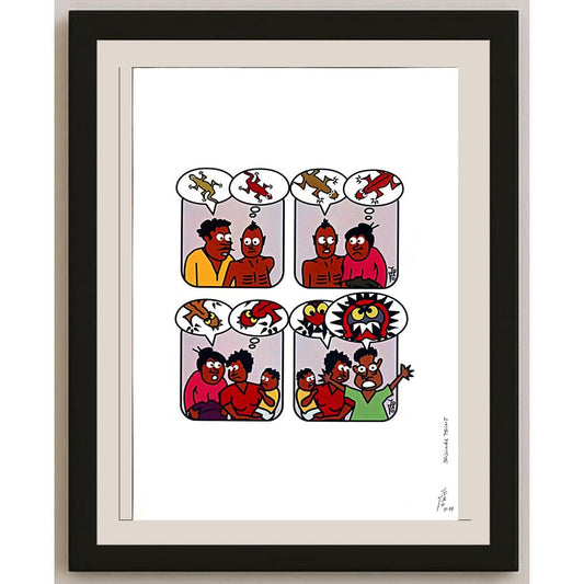 Joao Alves Baptista 29x21cm Orijinal Karikatür BOD04015