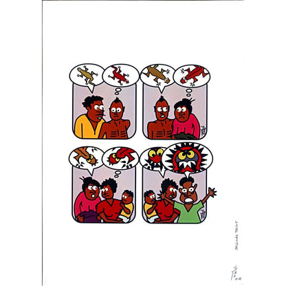 Joao Alves Baptista 29x21cm Orijinal Karikatür BOD04015