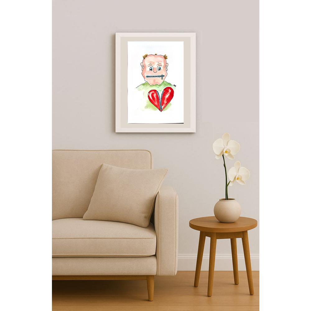 Winfried Besslich 29x21cm Orijinal Karikatür BOD04018