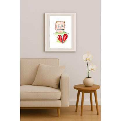 Winfried Besslich 29x21cm Orijinal Karikatür BOD04018