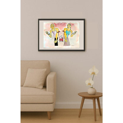 Olexander Dubovskyi 29x21cm Orijinal Karikatür BOD04020