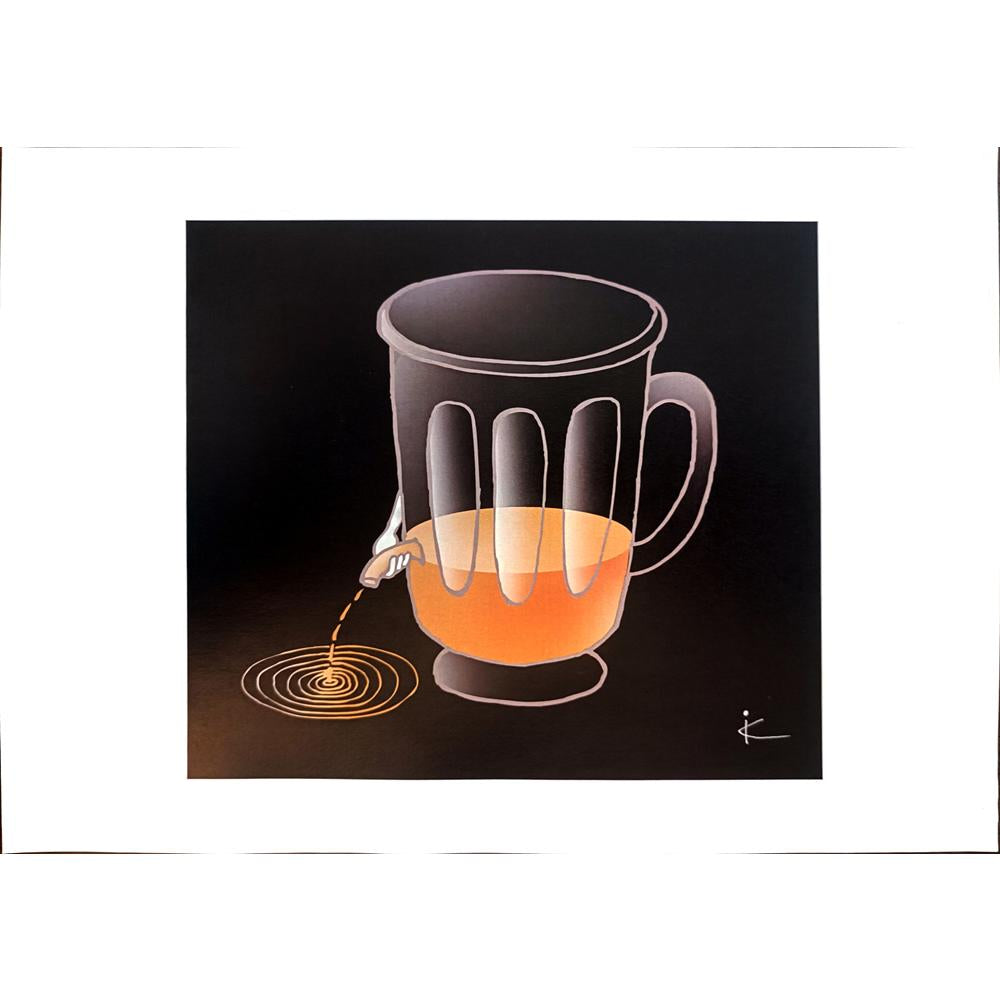 Ilya Katz 29x21cm Orijinal Karikatür BOD04026