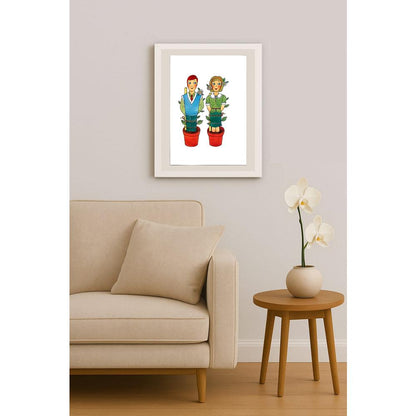 Vlasta Svejdova 29x21cm Orijinal Karikatür BOD04029