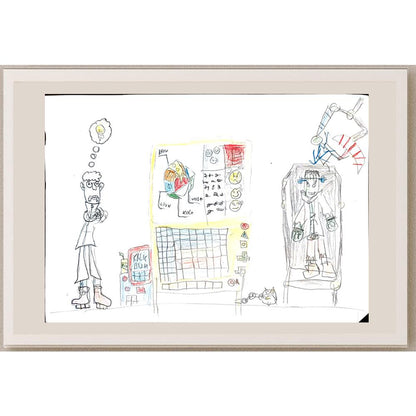 Mihajlo Lazic 29x21cm Orijinal Karikatür BOD04032