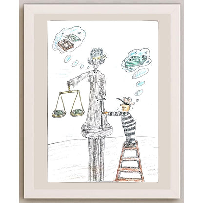 Arsen Lalic 29x21cm Orijinal Karikatür BOD04033