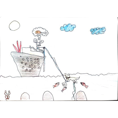 Cadoaja Hunocalvoelist 29x21cm Orijinal Karikatür BOD04034