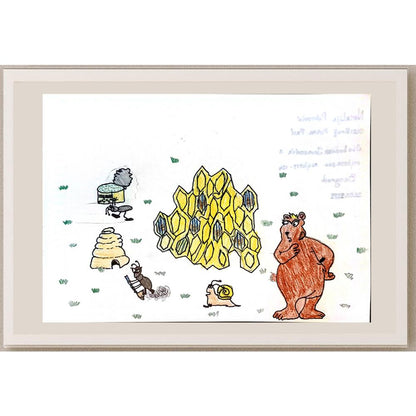 Natalija Petrovic 23x17cm Orijinal Karikatür BOD04035