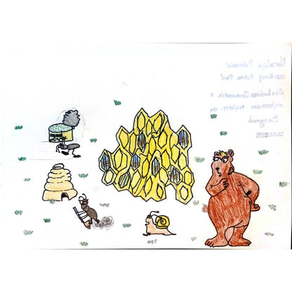 Natalija Petrovic 23x17cm Orijinal Karikatür BOD04035