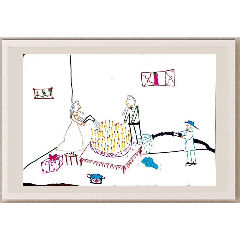 Kristina Cretkovic 29x21cm Orijinal Karikatür BOD04037