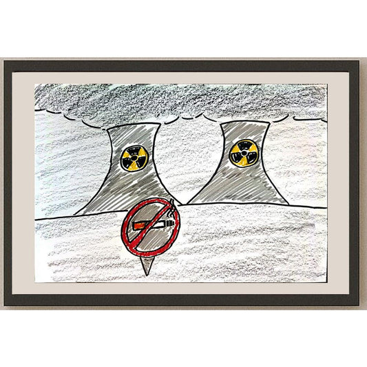 Arsen Lalic 23x17cm Orijinal Karikatür BOD04039