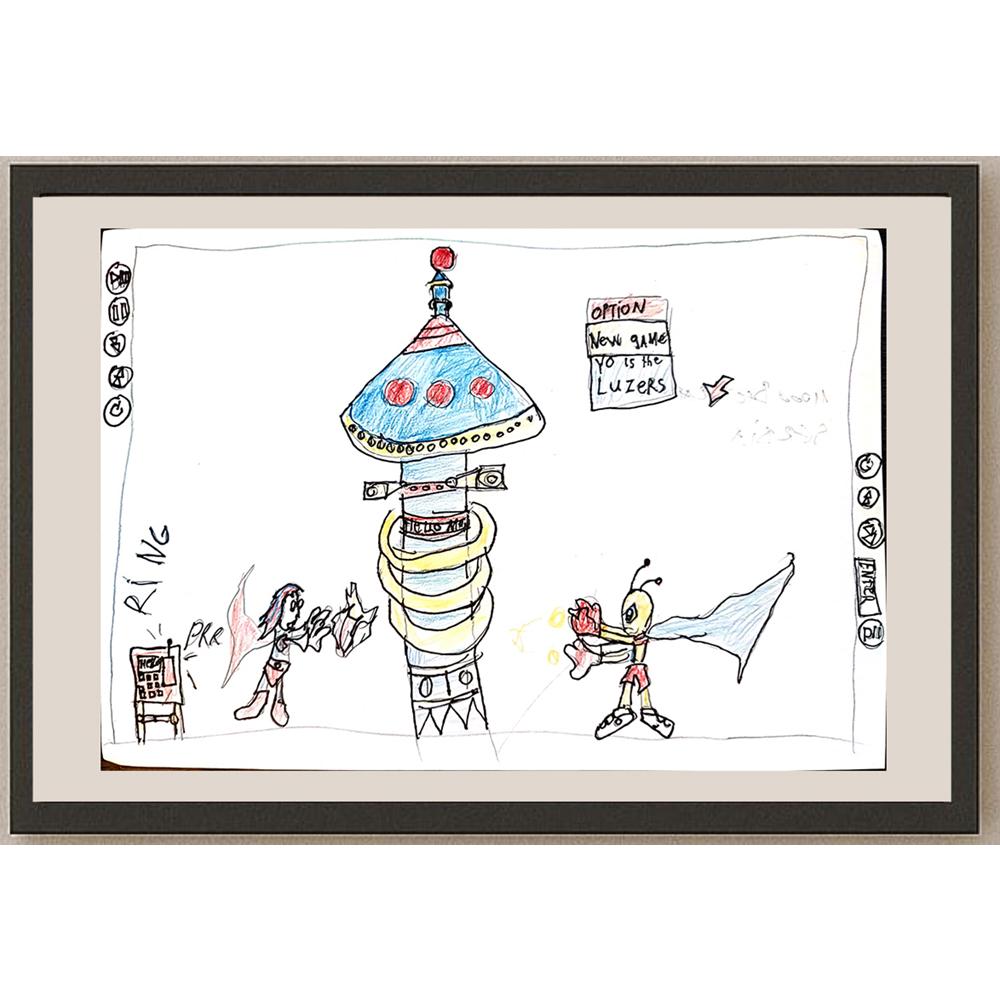 Mihajlo Lazic 29x21cm Orijinal Karikatür BOD04040