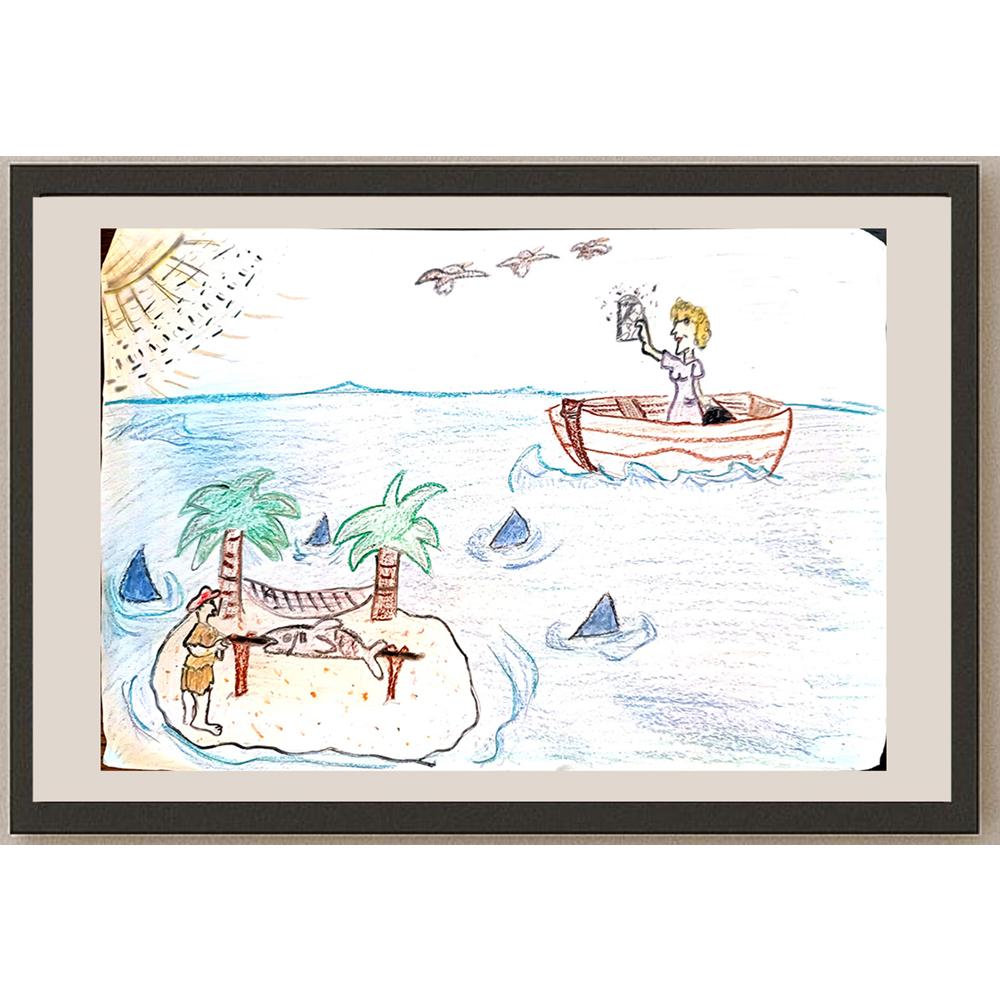 Danijela Andric 33x21cm Orijinal Karikatür BOD04042