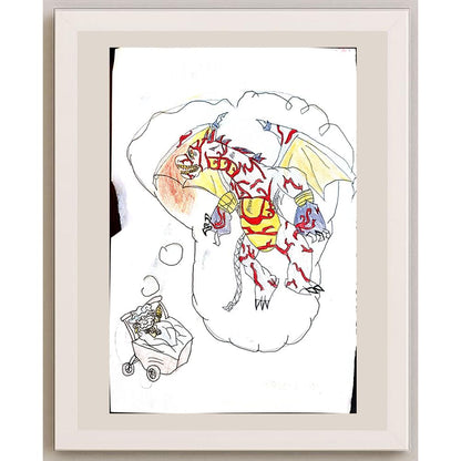 Jovah Misic 29x21cm Orijinal Karikatür BOD04049