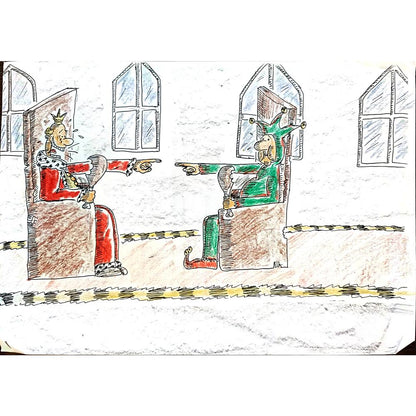 Arsen Lalic 29x21cm Orijinal Karikatür BOD04056