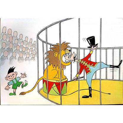 Merkuriev Evgeny 29x21cm Orijinal Karikatür BOD04060