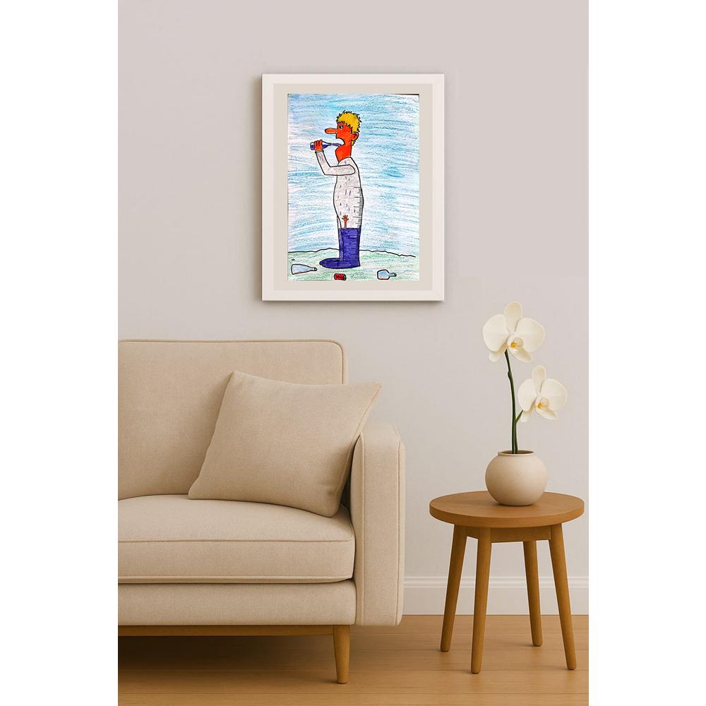 Arsen Lalic 29x21cm Orijinal Karikatür BOD04062