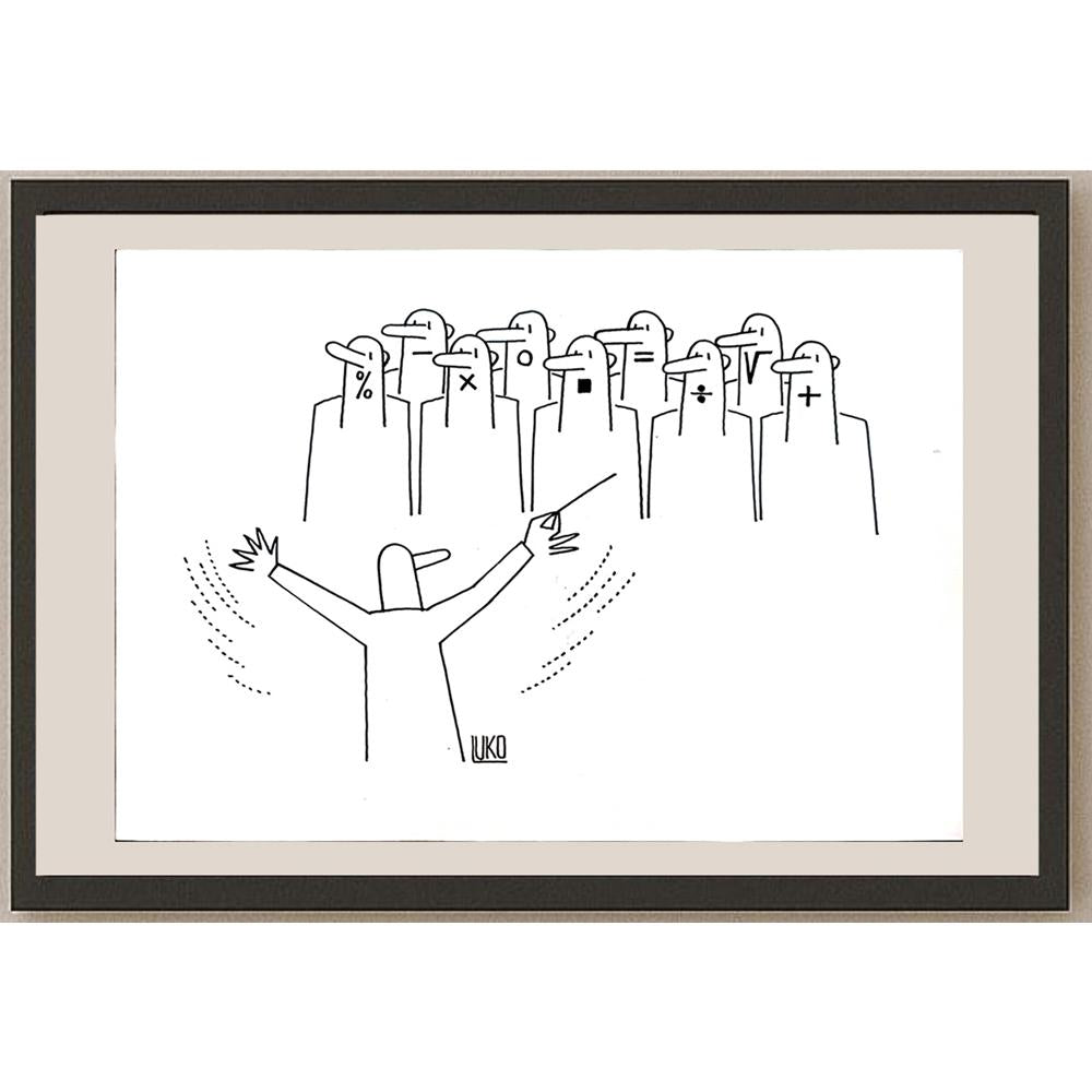 Peter Luko 33x24cm Orijinal Karikatür BOD04063