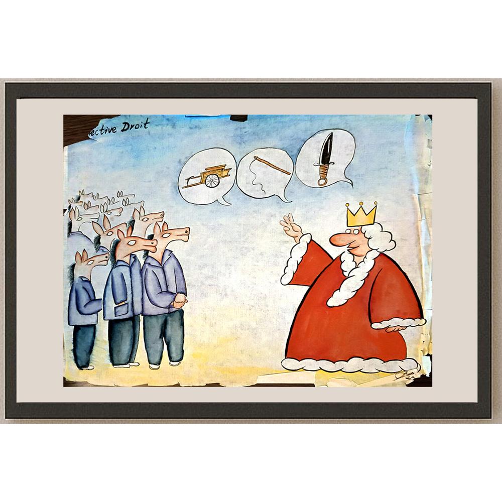 Li Zhi 35x25cm Orijinal Karikatür BOD04075