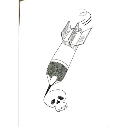 Feng Hui Cang 25x18cm Orijinal Karikatür BOD04078