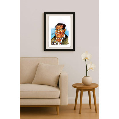 Carlo Sterpone 29x21cm Orijinal Karikatür BOD04088