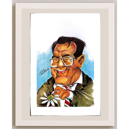 Carlo Sterpone 29x21cm Orijinal Karikatür BOD04088