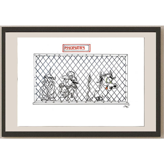 Mathye Dre 29x21cm Orijinal Karikatür BOD04089