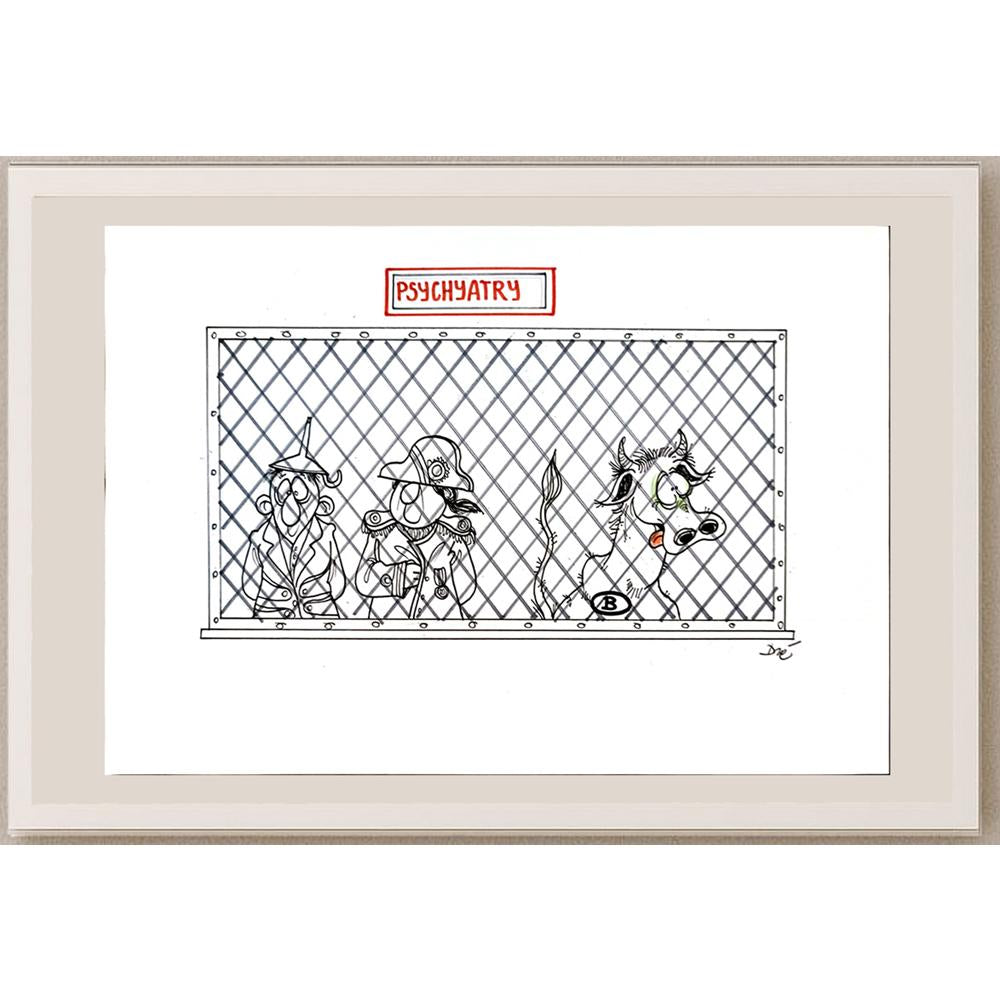 Mathye Dre 29x21cm Orijinal Karikatür BOD04089