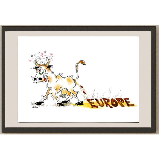 Mathye Dre 29x21cm Orijinal Karikatür BOD04090
