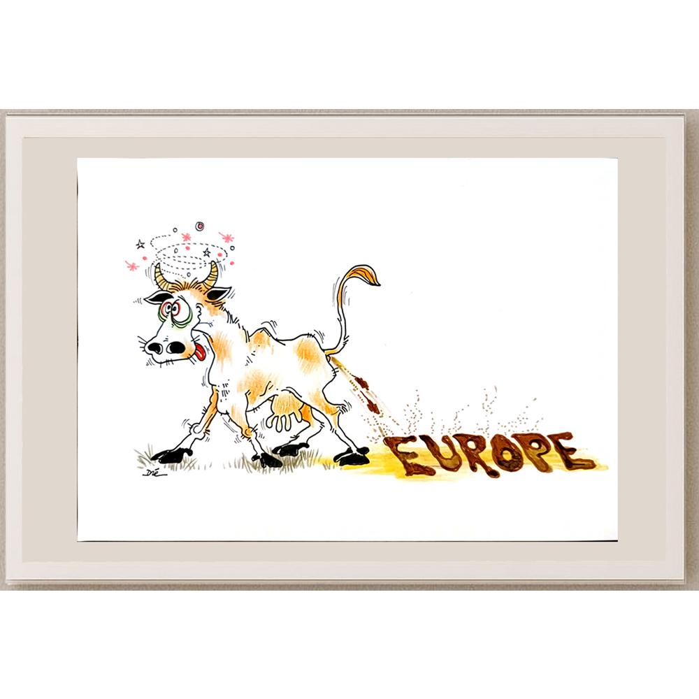 Mathye Dre 29x21cm Orijinal Karikatür BOD04090