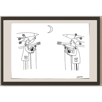 Stanko Zmazek 29x21cm Orijinal Karikatür BOD04103