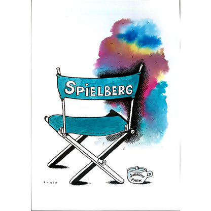 Olexander Dubovskyi 29x21cm Orijinal Karikatür BOD04107