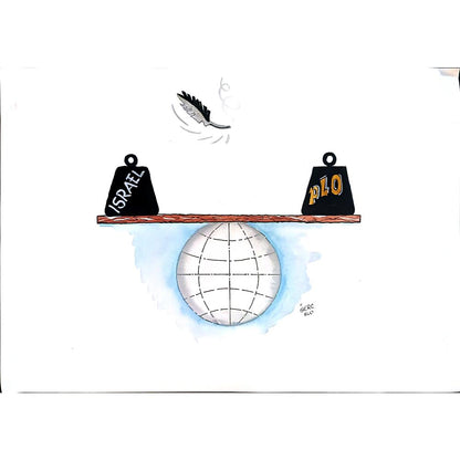 Stanko Serr 35x25cm Orijinal Karikatür BOD04109