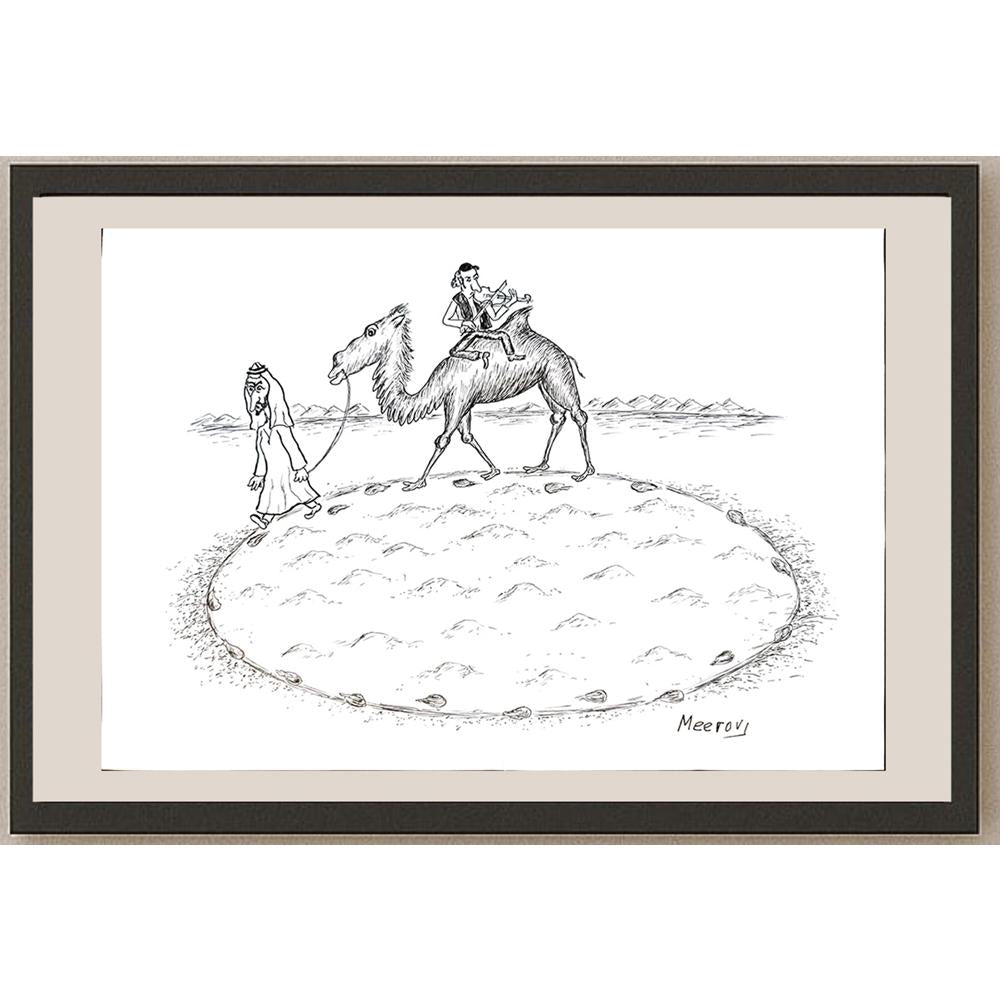 Meerov Vladimir 33x23cm Orijinal Karikatür BOD04115