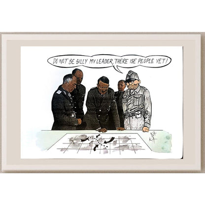 Jiri Kavka 29x21cm Orijinal Karikatür BOD04123