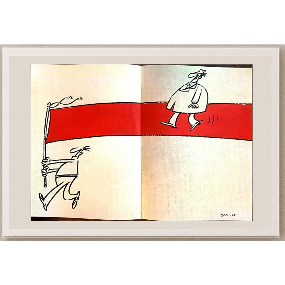 Dachuan Xia 29x21cm Orijinal Karikatür BOD04132