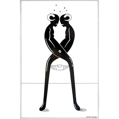 Oliver Solga 29x21cm Orijinal Karikatür BOD04167