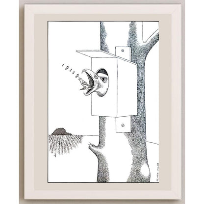 Oliver Solga 29x21cm Orijinal Karikatür BOD04168