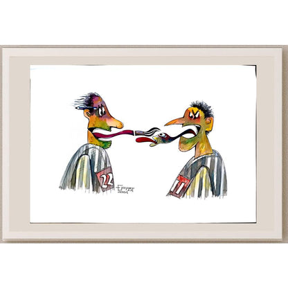 Mohammed Effat 29x21cm Orijinal Karikatür BOD04182
