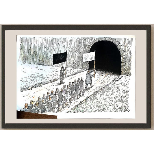 Igor Smirnov 29x21cm Orijinal Karikatür BOD04187