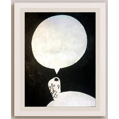 Wang Huimin 21x16cm Orijinal Karikatür BOD04211