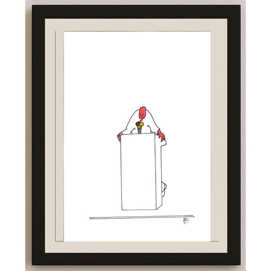 Tomas Trunecek 29x21cm Orijinal Karikatür BOD04217