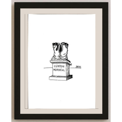 Winfried Besslich 29x21cm Orijinal Karikatür BOD04231