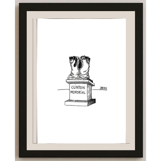 Winfried Besslich 29x21cm Orijinal Karikatür BOD04231