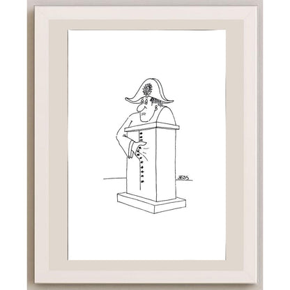 Winfried Besslich 29x21cm Orijinal Karikatür BOD04232
