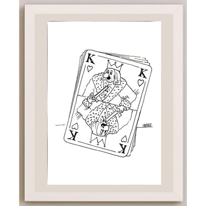 Winfried Besslich 29x21cm Orijinal Karikatür BOD04234