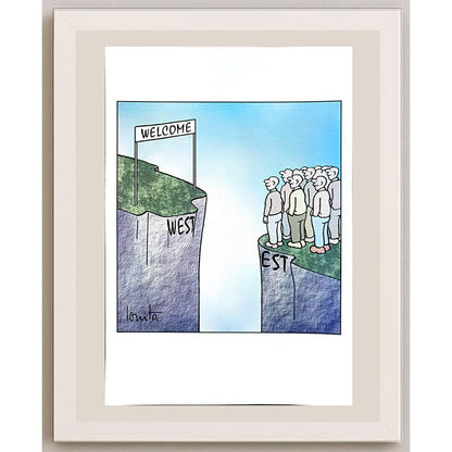 Nicolae Ionita 29x21cm Orijinal Karikatür BOD04242
