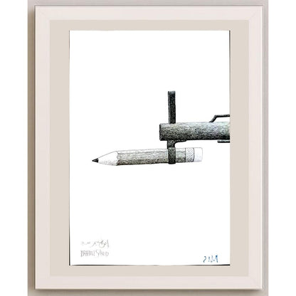Ibrahim Sayed 29x21cm Orijinal Karikatür BOD04245
