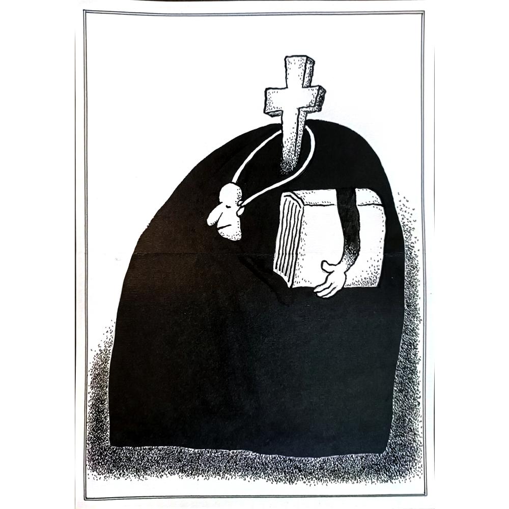 Xu Xiao 29x21cm Orijinal Karikatür BOD04263
